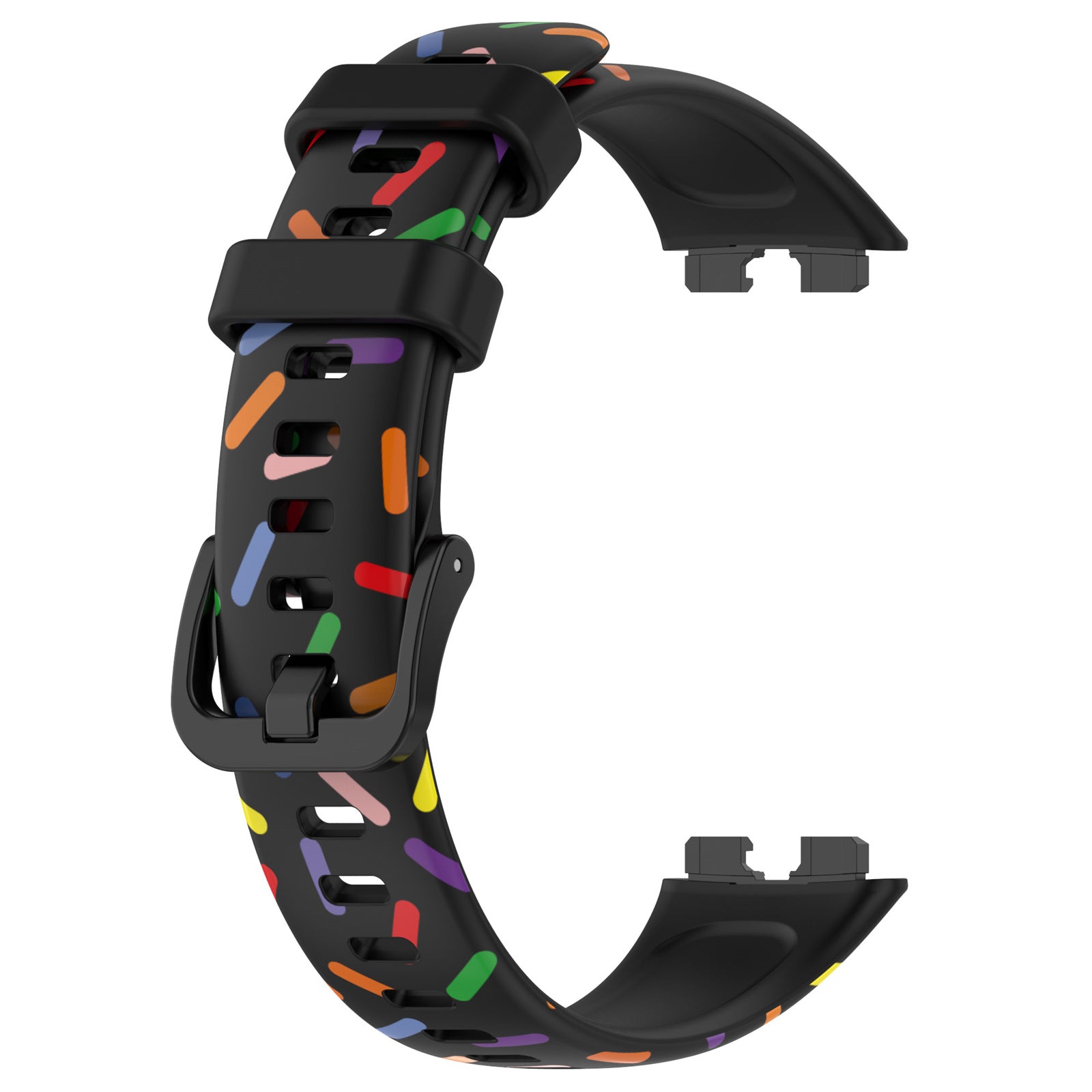For Huawei Band 8 Colorful Spotted Silicone Strap Replacement Watch Band For Huawei Band 8 Colorful Spotted Silicone Strap Replacement Watch Band